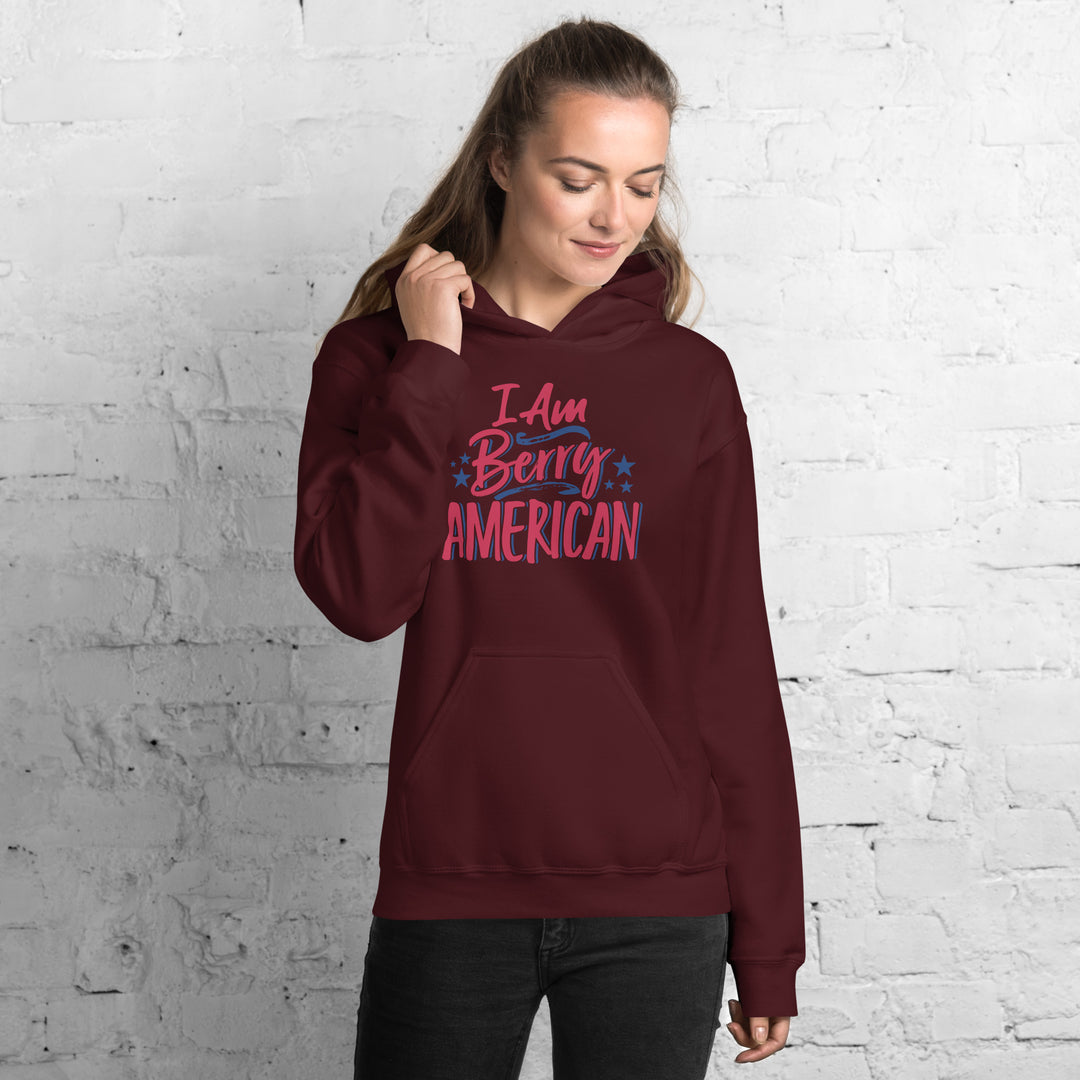 I AM BERRY AMERICAN HOODIE