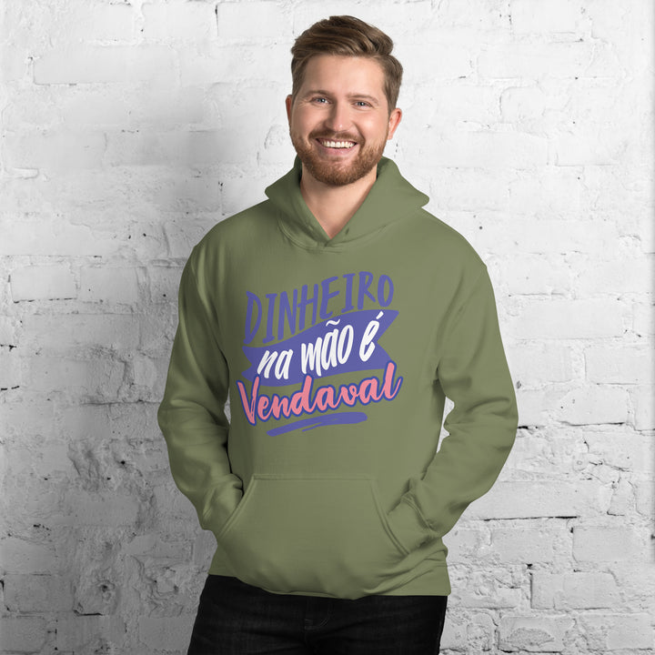 Dinheiro na mão e vendaval Hoodie