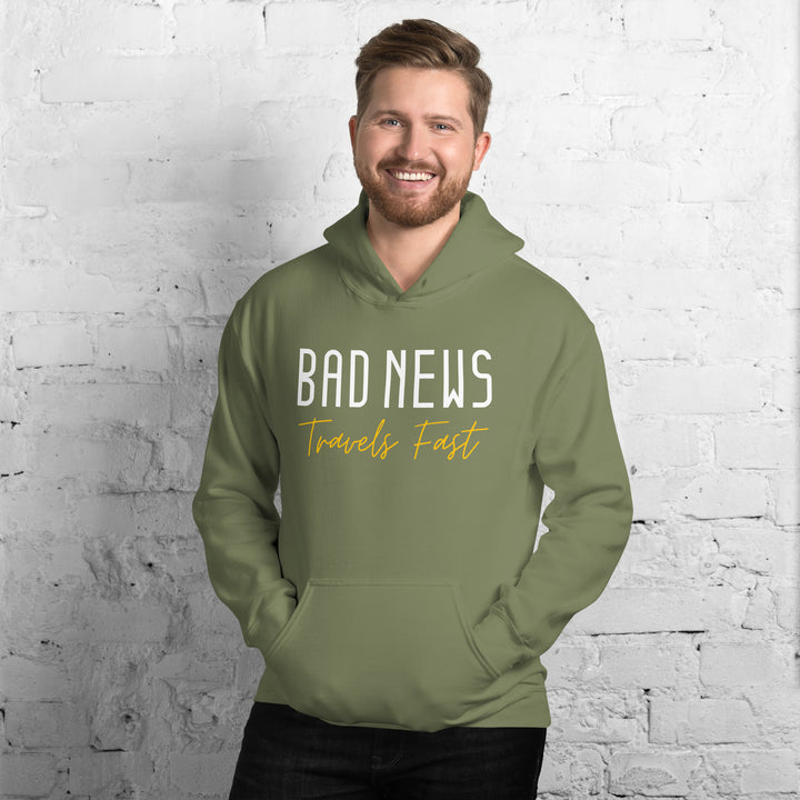 Bad News Travels Fast Hoodie