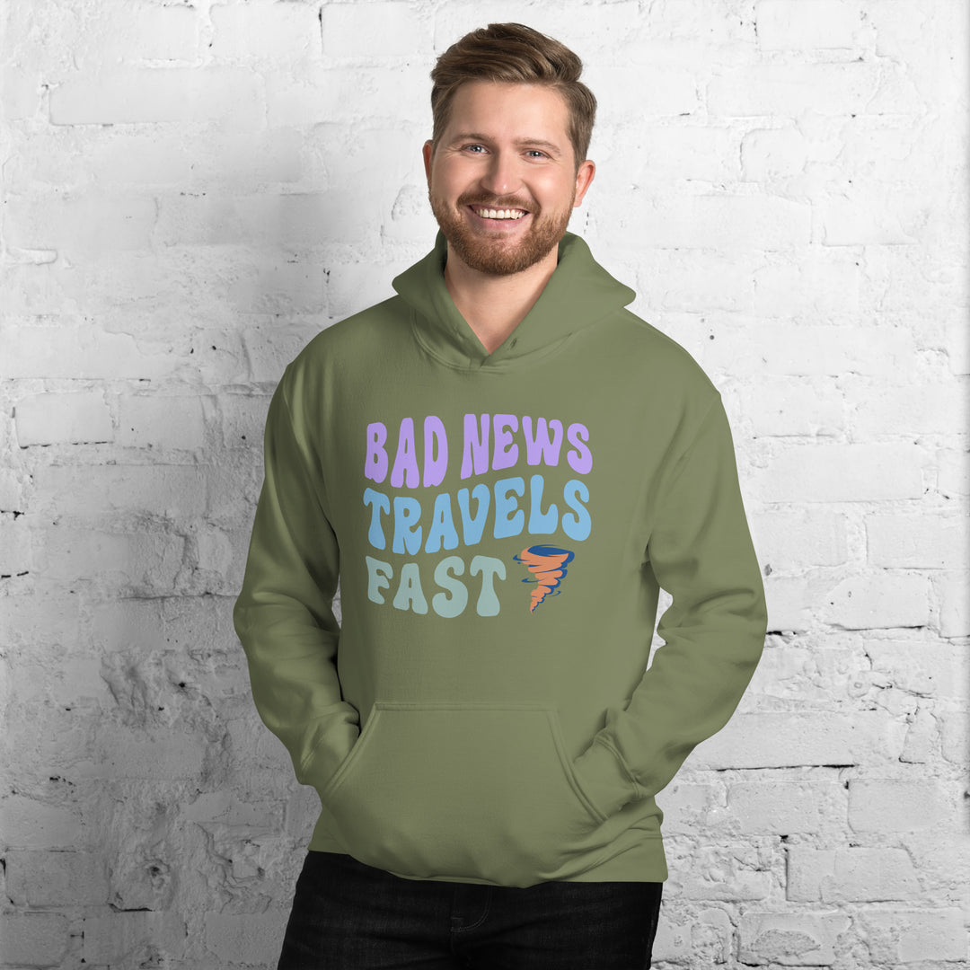 Bad News Travels Fast Hoodie