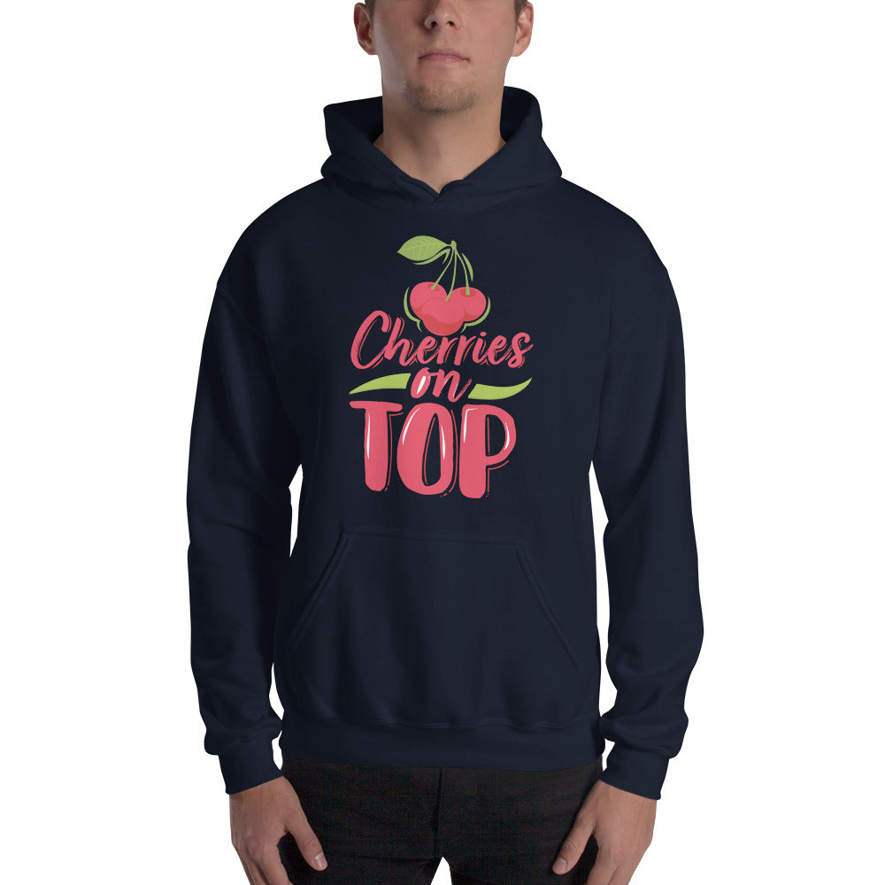 CHERRIES ON TOP HOODIE