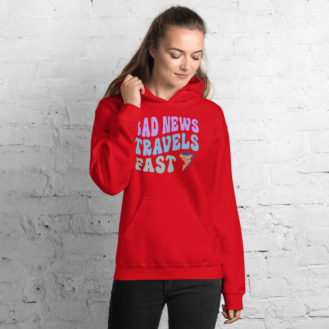 Bad News Travels Fast Hoodie