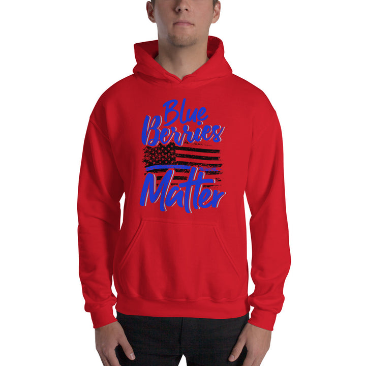 BLUE BERRIES MATTER HOODIE