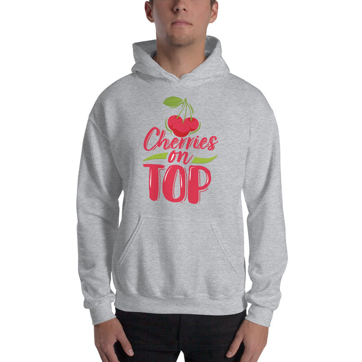 CHERRIES ON TOP HOODIE