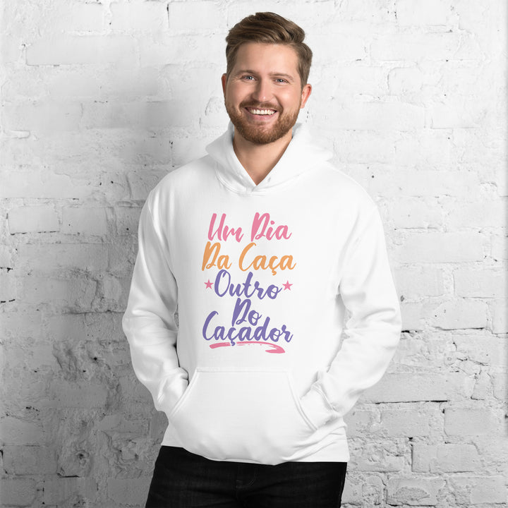 Um dia da caça outro do caçador Hoodie