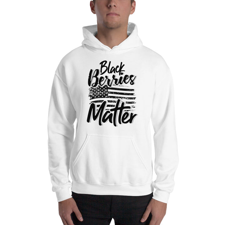 BLACK BERRIES MATTER HOODIE