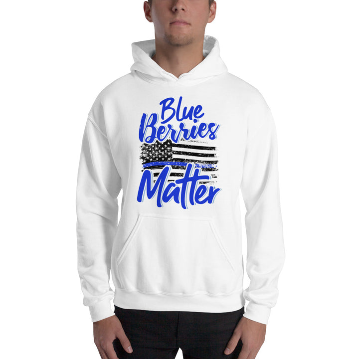 BLUE BERRIES MATTER HOODIE