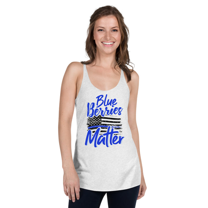 BLUE BERRIES MATTER TANK