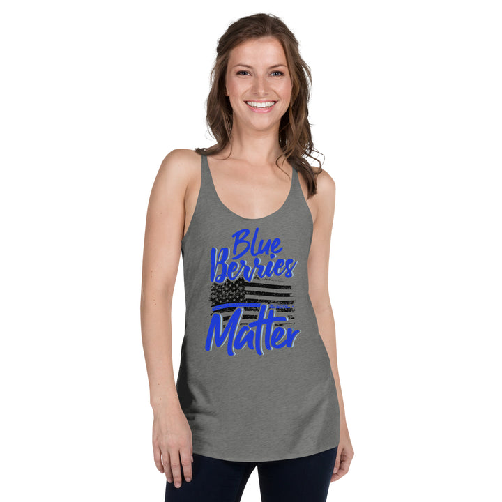 BLUE BERRIES MATTER TANK