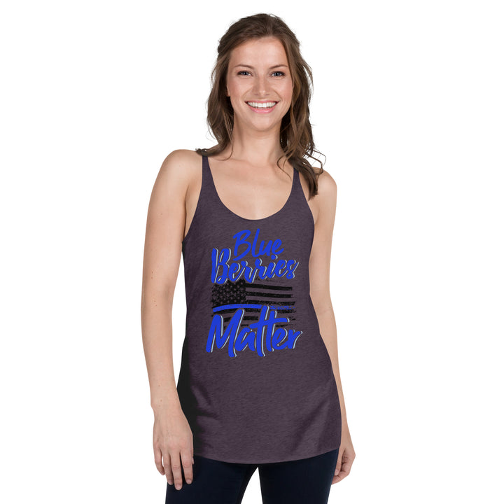 BLUE BERRIES MATTER TANK