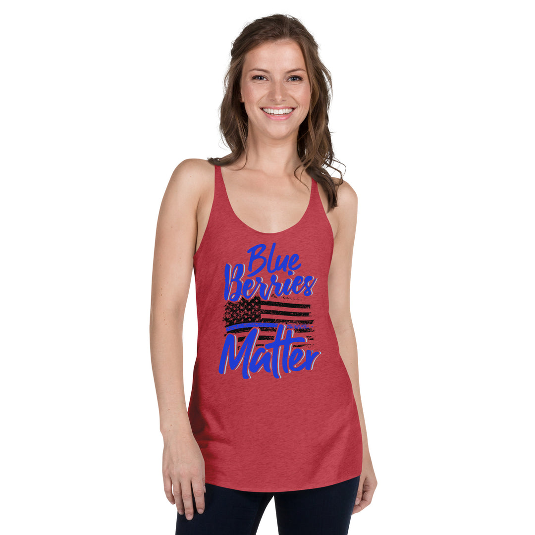 BLUE BERRIES MATTER TANK