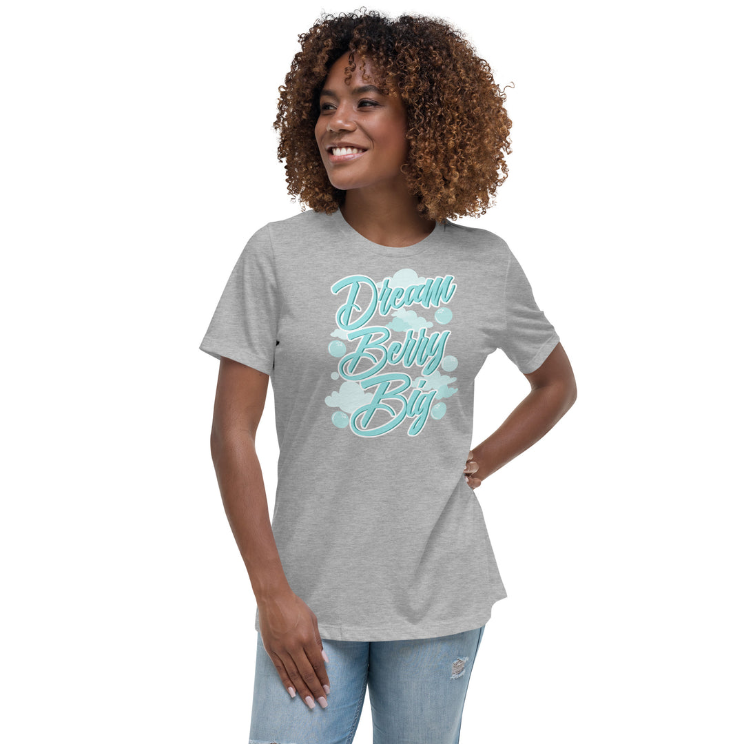 DREAM BERRY BIG WOMEN'S RELAXED T-SHIRT