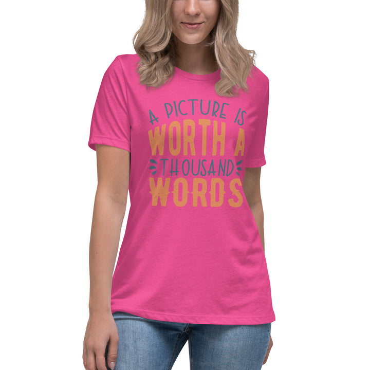 A Picture Is Worth A Thousand Words Women's Relaxed T-Shirt