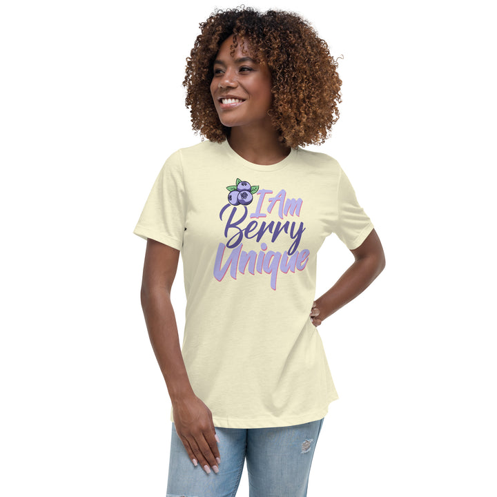 I AM BERRY UNIQUE WOMEN'S RELAXED T-SHIRT