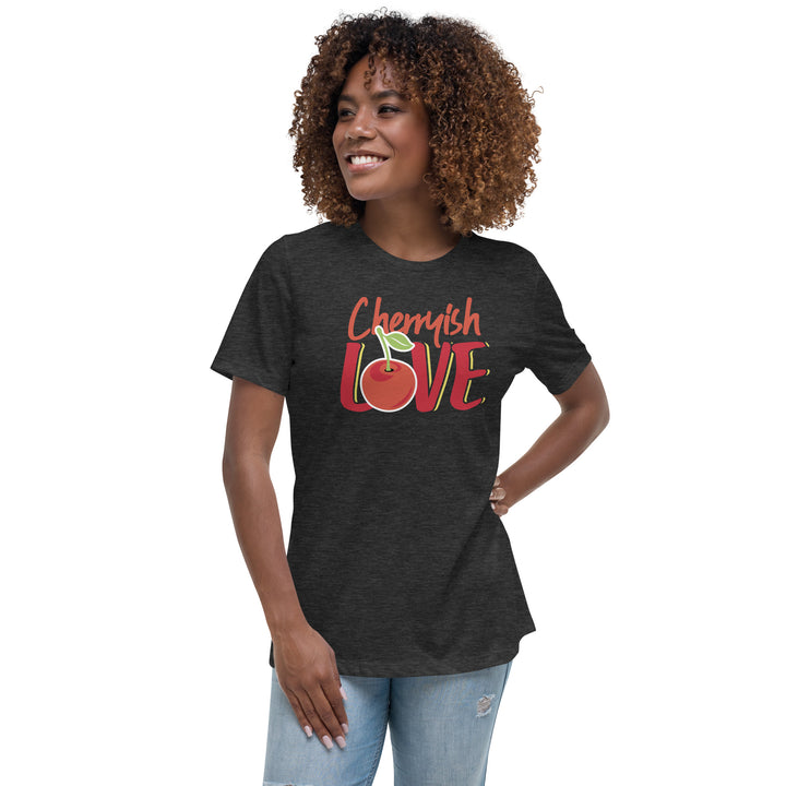 CHERRYISH LOVE WOMEN'S RELAXED T-SHIRT