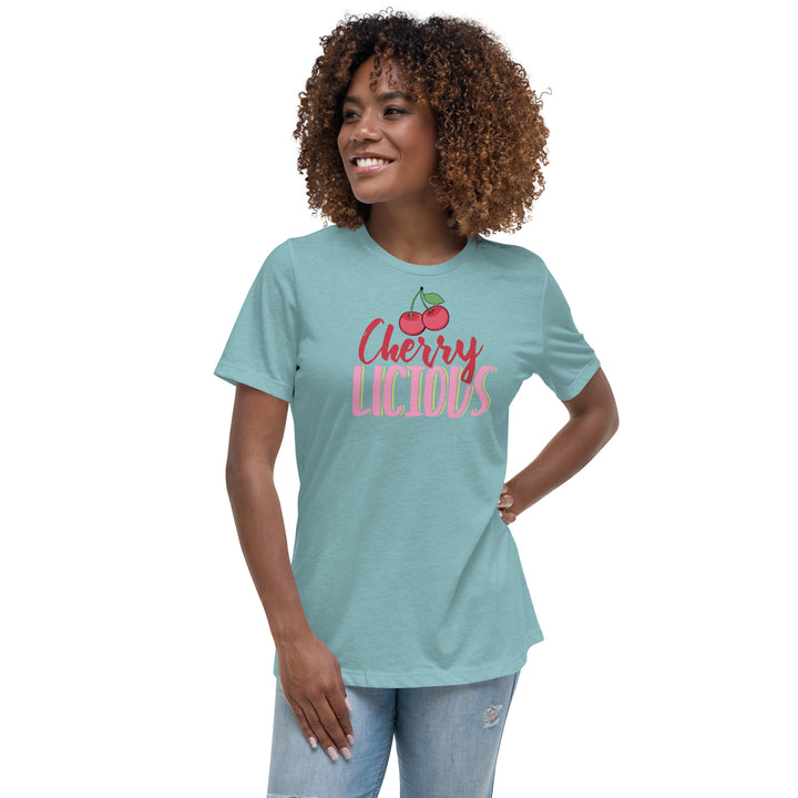 CHERRY LICIOUS WOMEN'S RELAXED T-SHIRT