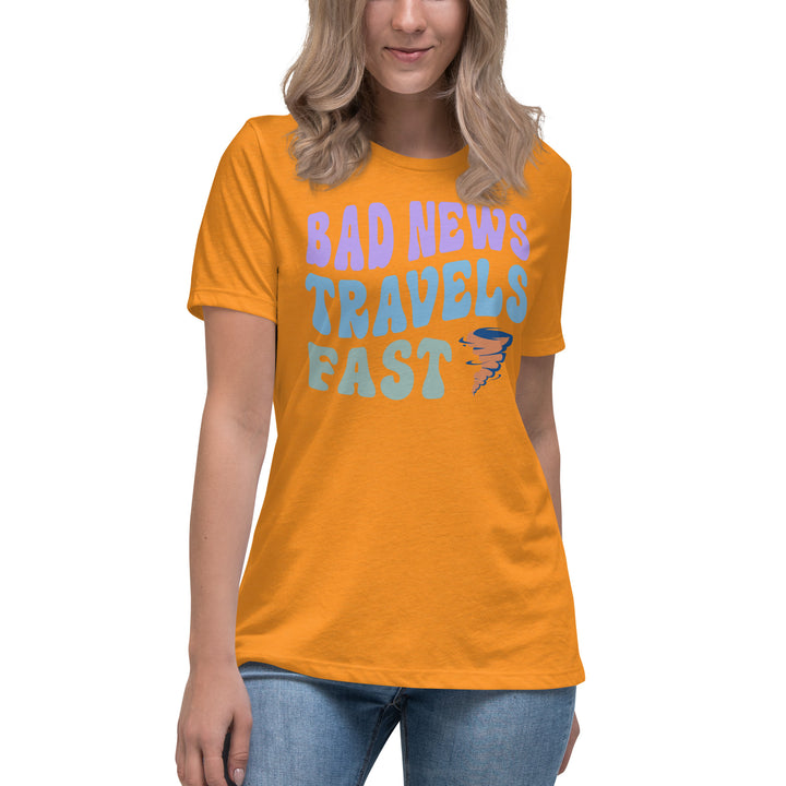 Bad News Travels Fast Women's Relaxed T-Shirt