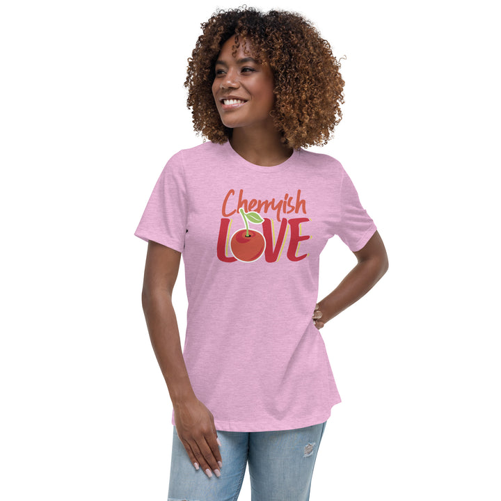 CHERRYISH LOVE WOMEN'S RELAXED T-SHIRT