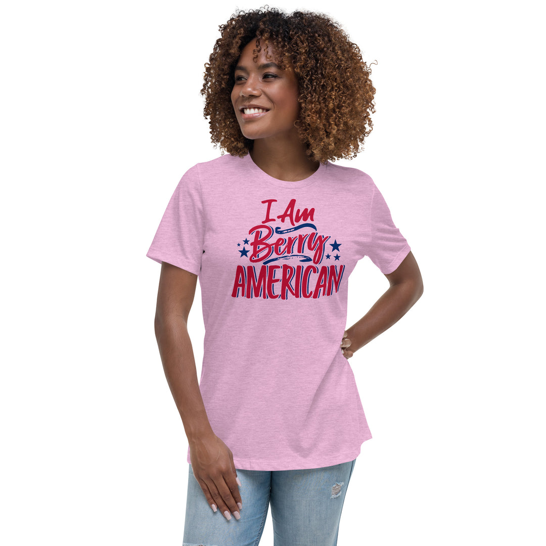 I AM BERRY AMERICAN WOMEN'S RELAXED T-SHIRT