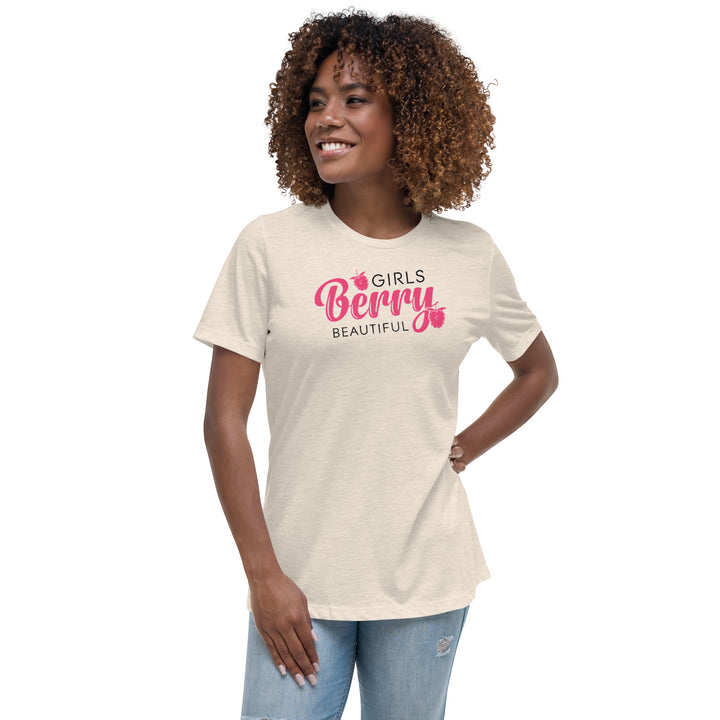 GIRLS BERRY BEAUTIFUL WOMEN'S RELAXED T-SHIRT