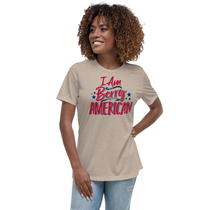 I AM BERRY AMERICAN WOMEN'S RELAXED T-SHIRT