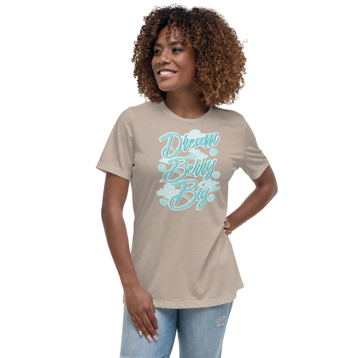 DREAM BERRY BIG WOMEN'S RELAXED T-SHIRT