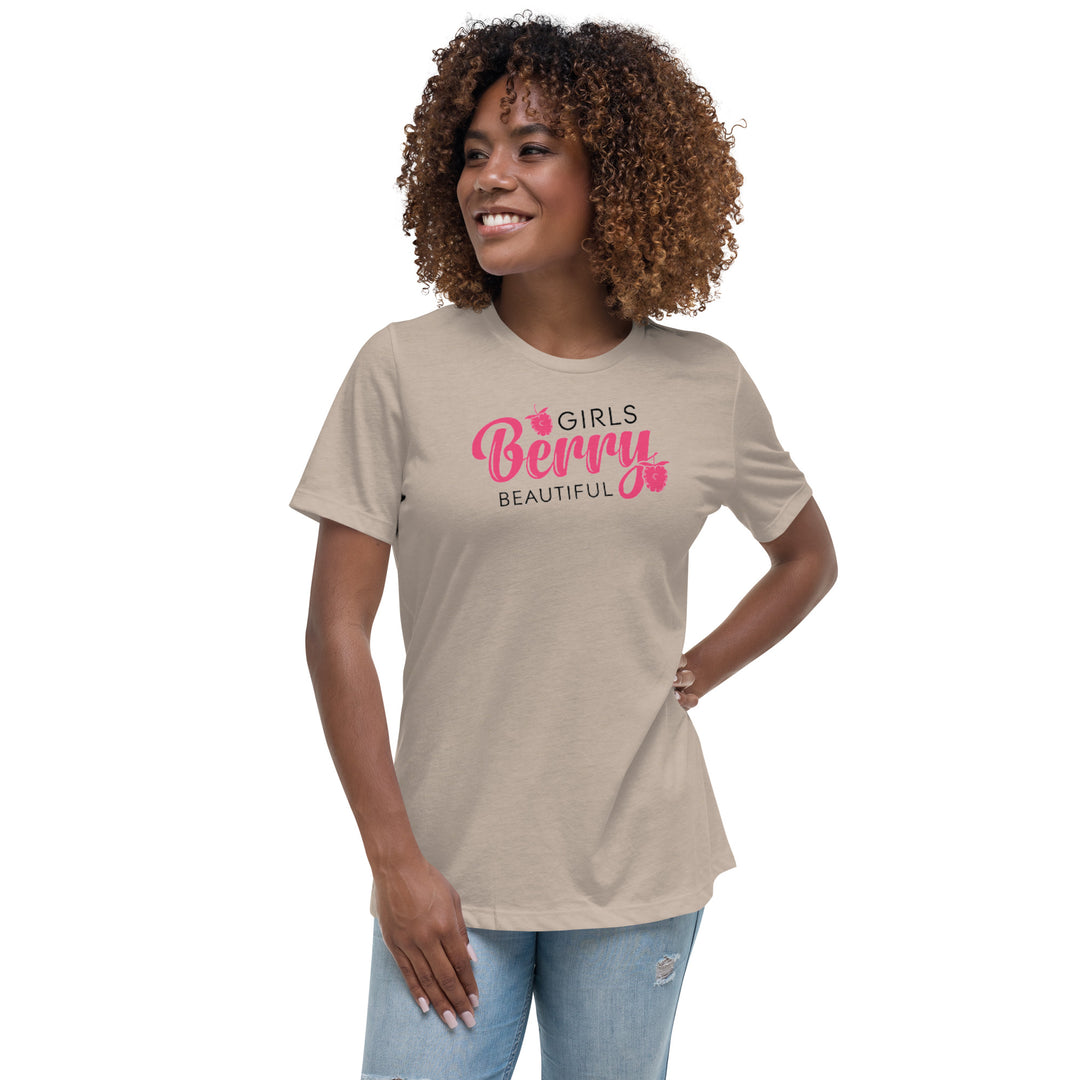 GIRLS BERRY BEAUTIFUL WOMEN'S RELAXED T-SHIRT