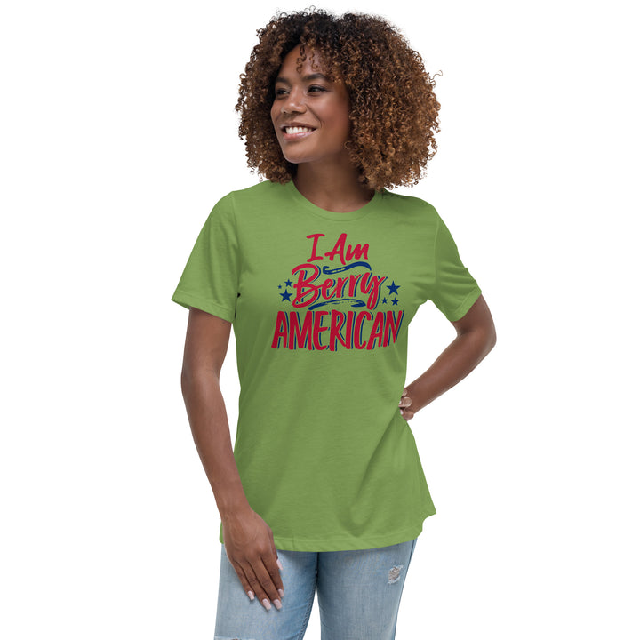 I AM BERRY AMERICAN WOMEN'S RELAXED T-SHIRT