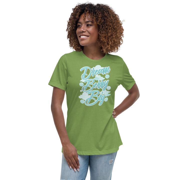 DREAM BERRY BIG WOMEN'S RELAXED T-SHIRT