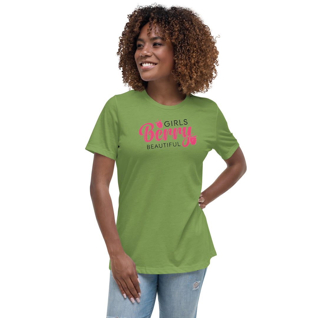 GIRLS BERRY BEAUTIFUL WOMEN'S RELAXED T-SHIRT