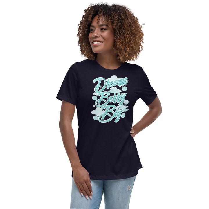 DREAM BERRY BIG WOMEN'S RELAXED T-SHIRT