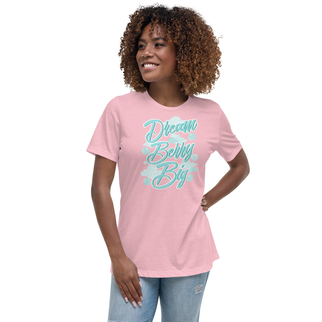 DREAM BERRY BIG WOMEN'S RELAXED T-SHIRT