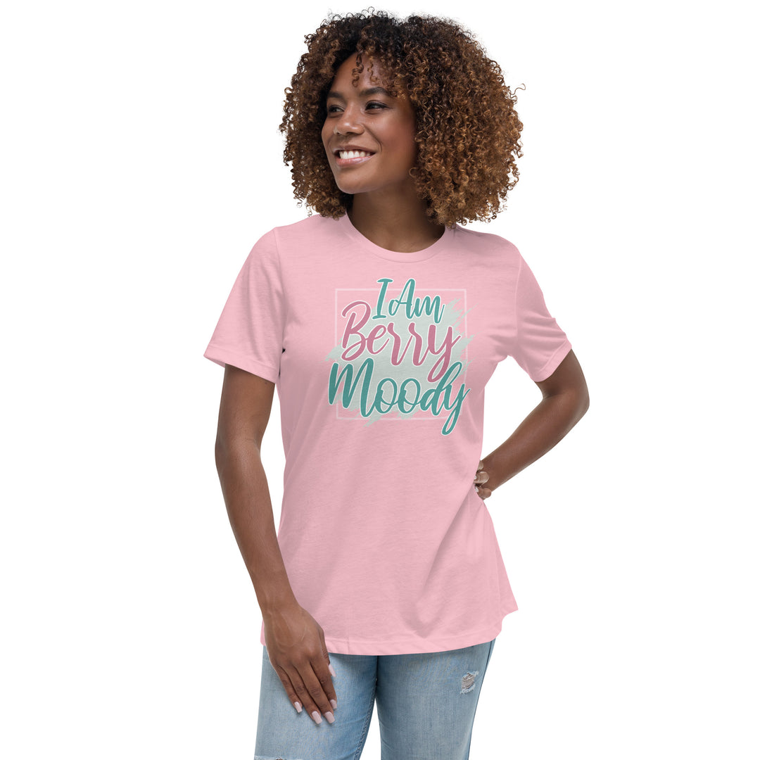 I AM BERRY MOODY WOMEN'S RELAXED T-SHIRT