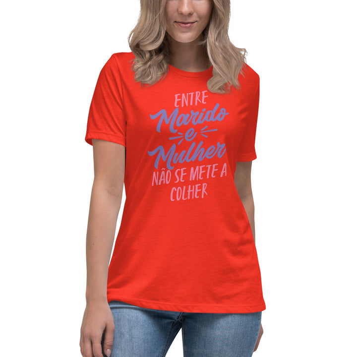 Entre marido e mulher não se mete a colher Women's Relaxed T-Shirt