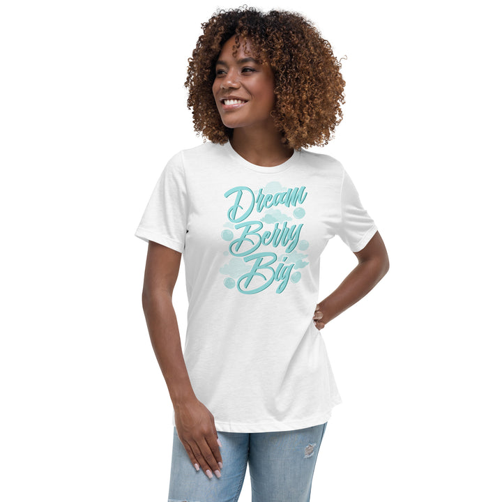 DREAM BERRY BIG WOMEN'S RELAXED T-SHIRT